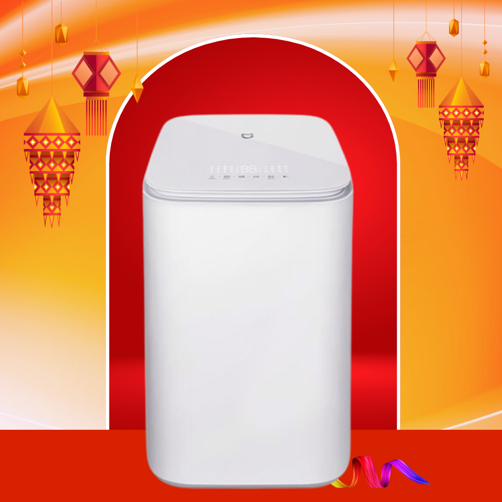 Máy Giặt Mijia Mini MJ108 2026, Kết Nối App Khử Trùng UV - Hàng Nội Địa A139