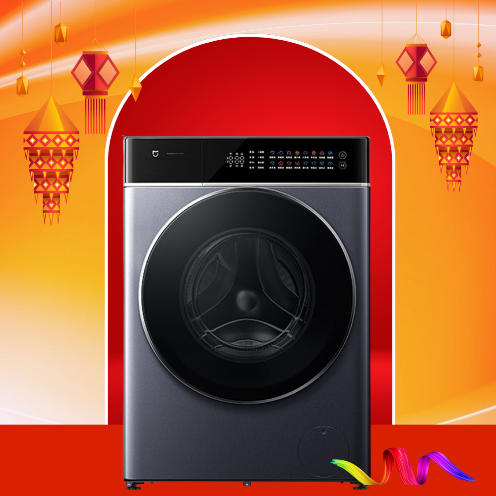 Máy Giặt Sấy Mijia MJ303 Pro, Tự Căn Nước Giặt  – Giặt 12Kg, Sấy 9kg, Khử Trùng Bằng Hơi Nước