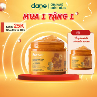  Tẩy tế bào chết cơ thể đường thốt nốt An Giang Cocoon 200ml - làm sạch cơ thể giúp da đều màu trắng da mịn màng 