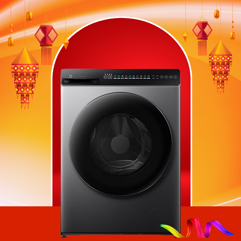 Máy Giặt Sấy Mijia MJ108 Giặt 10kg Sấy 7kg - Sấy 3 Chiều, 26 Chế Độ Thông Minh