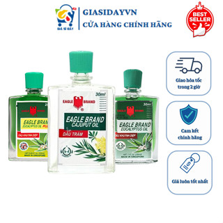 Dầu Khuynh Diệp, Dầu Tràm Cho Bé Eagle Brand Singapore 30ml