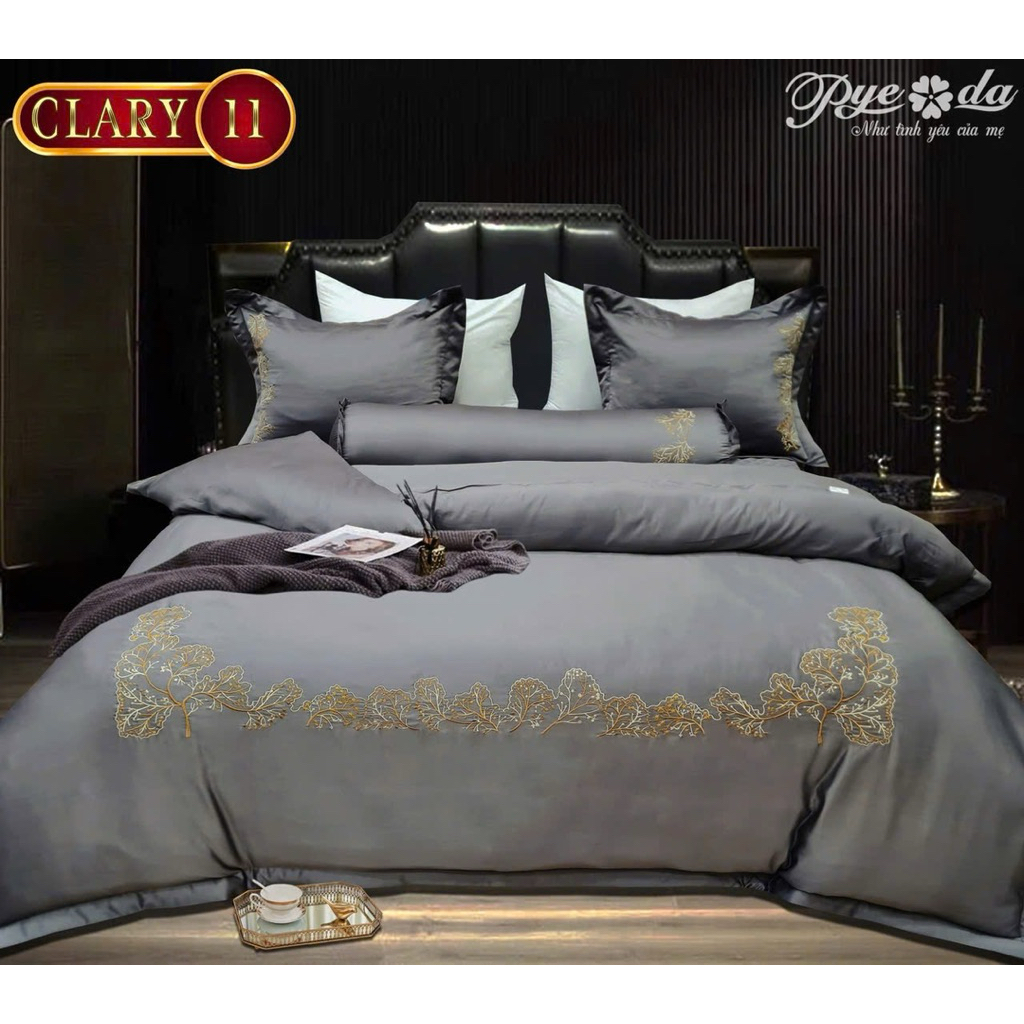Bộ Chăn Ga gối Clary Pyeoda (hàng chính hãng)