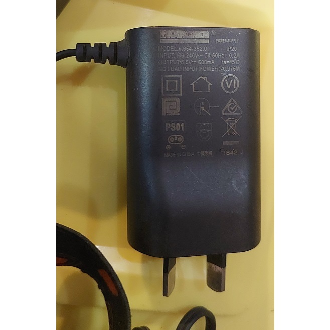 Adaptor Sạc Cho Máy Hút Bụi Karcher (Điện ra DC 5.5V 600mA) đầu phích cắm Úc/Australia