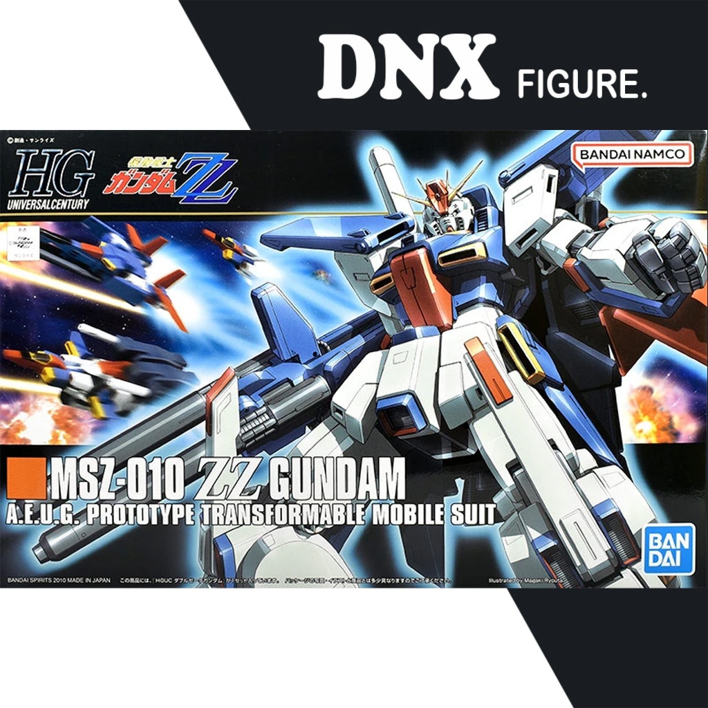 Mô Hình Lắp Ráp HG UC MSZ-010 ZZ Gundam (New)