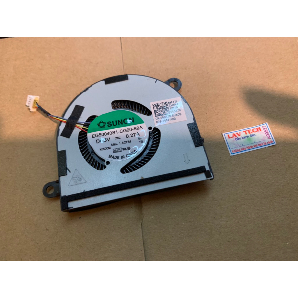 Quạt Dell Latitude E7400 2in1 9410 - CPU 7400 2in1  - Kiểm tra đúng loại khi mua hàng nhé bạn 