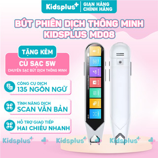 Bút phiên dịch đa ngôn ngữ Kidsplus MD08 WIFI dịch thông minh 135 ngôn ngữ quét sách báo đúng 99% với 0,2S 
