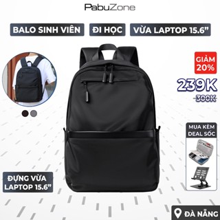 Balo Đi Học Đựng Laptop 15 6 Inch Du Lịch Đi Chơi Chống Nước Thời Trang Nam Nữ Nhiều Ngăn XYBL8