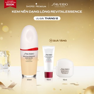   KOL livestream  Kem nền Shiseido Revitalessence Skin Glow Foundation 30ml 