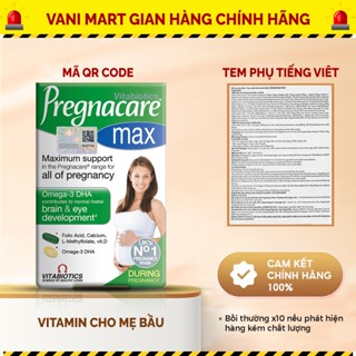  Vitamin tổng hợp cho bà bầu Pregnacare Max Anh Quốc  84 viên  