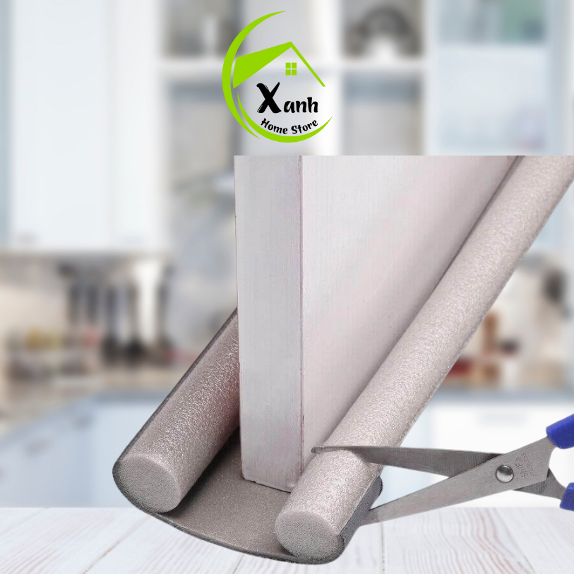 Thanh Xốp Chặn Cửa Chống Côn Trùng 95cm GD81 - Thanh Chặn Cửa Ngăn Gió Lùa, Kẹp Chân, Cách Âm