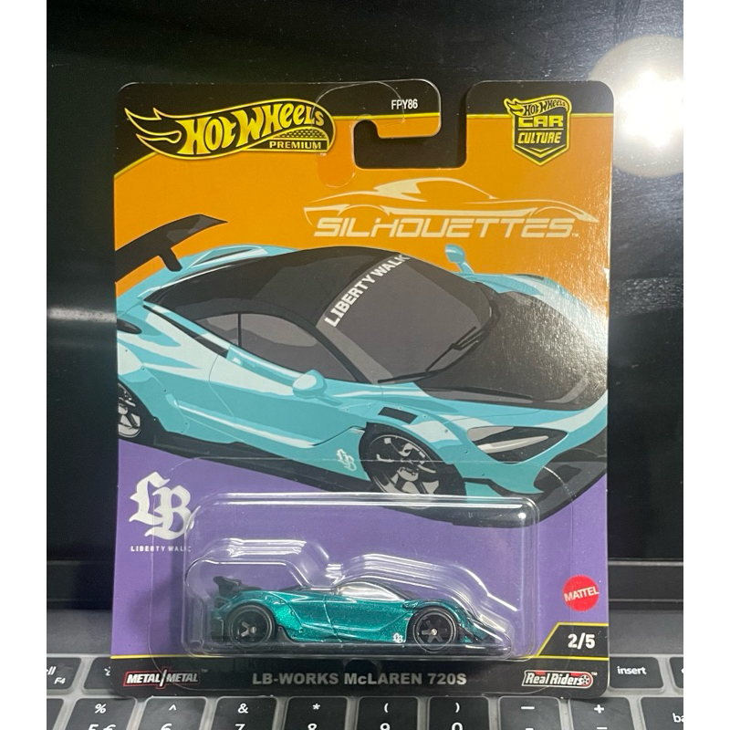  xe mô hình 2025 hotwheels premium Silhouttes : McLAREN 720S