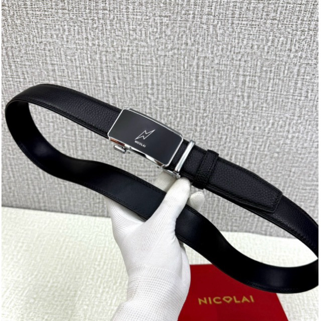 [G005] Thắt lưng nam khoá tự động Da Pu bản 3.6/Dây nịt nam thời trang trung niên