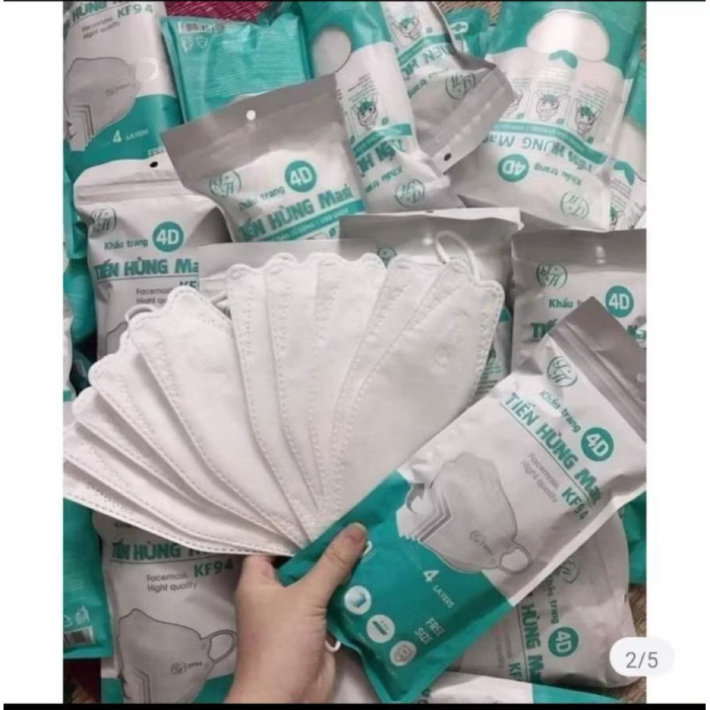 -Khẩu trang kf94 Tiến Hùng