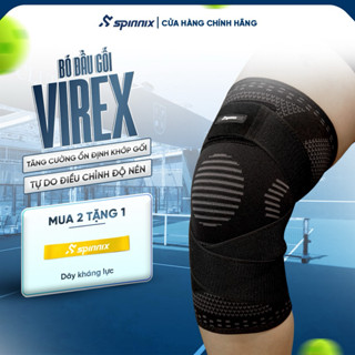  Bó gối thể thao Spinnix Virex - Đai quấn cố định bảo vệ khớp gối hỗ trợ chơi thể thao 