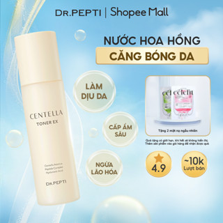   MẪU MỚI  Nước Hoa Hồng Dưỡng Da Cấp Ẩm Căng Bóng Dr.Pepti Centella Toner Ex 180ml 