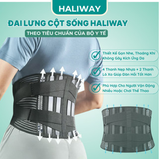Đai Lưng Cột Sống, Thoát Vị, Thoái hóa, Đau Lưng Thương Hiệu HALIWAY