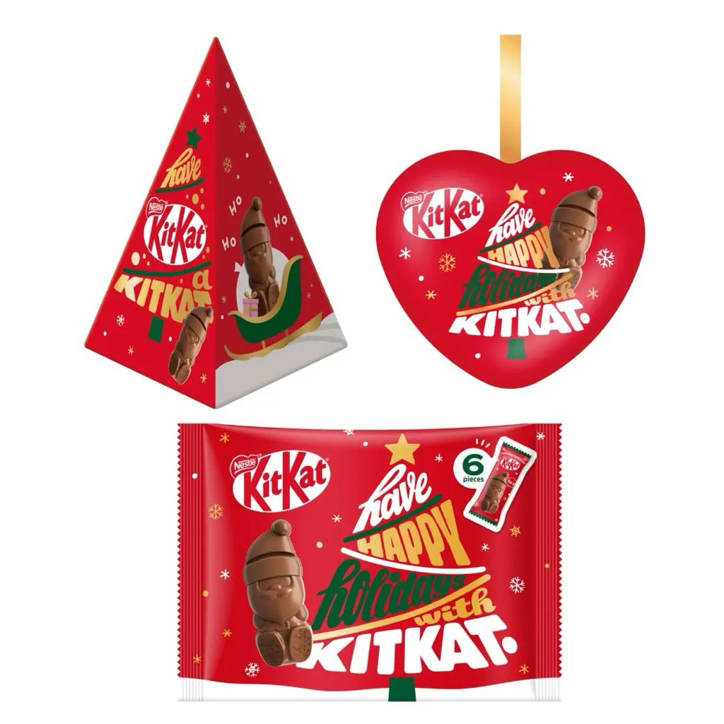 KitKat phiên bản Giáng Sinh, Kitkat Noel, Kitkat Ông già Noel, Hộp quà KitKat Noel Nội Địa Nhật