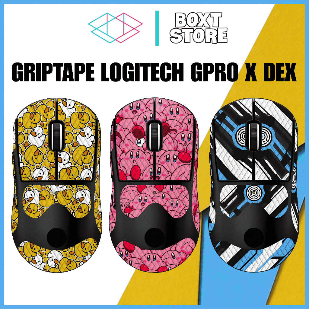 Miếng Dán Grip Tape 3M Chống Trượt Chuột Logitech GPro X Superlight 2 DEX - Skin Griptape GPro DEX