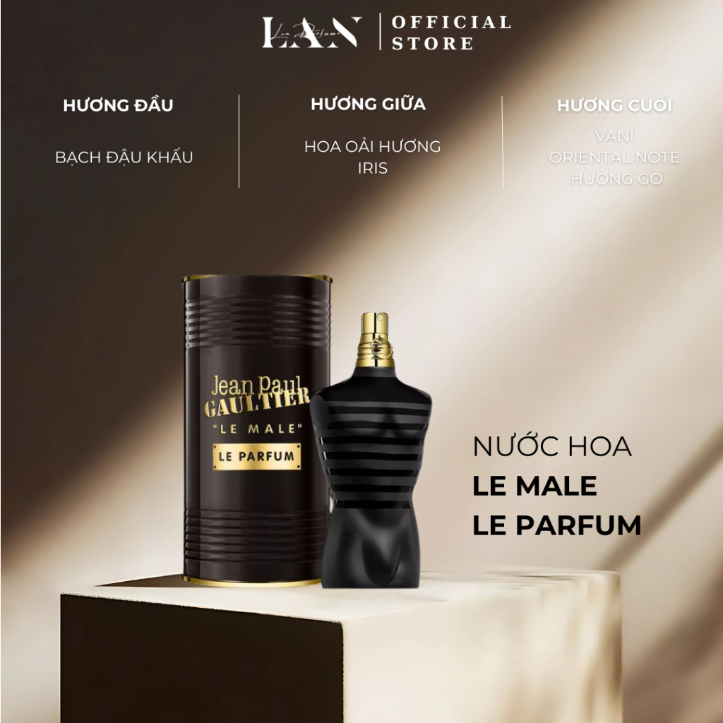 [LAN] Nước Hoa Nam JPG Le Male Le Parfum Intense EDP 125ml