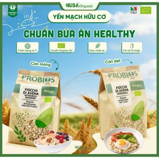 Yến mạch hữu cơ cán lớn & cán mỏng - Probios - 500g
