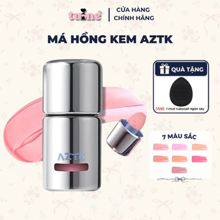   HOẢ TỐC  Má Hồng Kem Dạng Lỏng AZTK Căng Bóng Triệt Sắc Bắt Sáng Trong Trẻo 