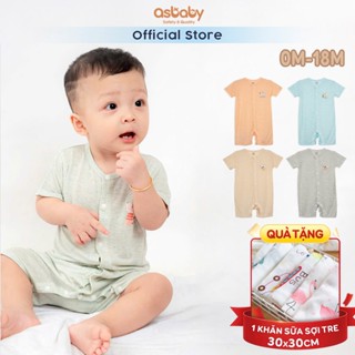 Body cộc tay vải sợi tre thông hơi Arich thoáng khí, mát, nhanh khô cho bé trai, bé gái newborn-18th