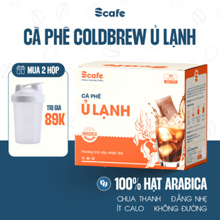 Cà Phê Cold Brew Túi Lọc Hạt Arabica 100% Scafe Việt Nam
