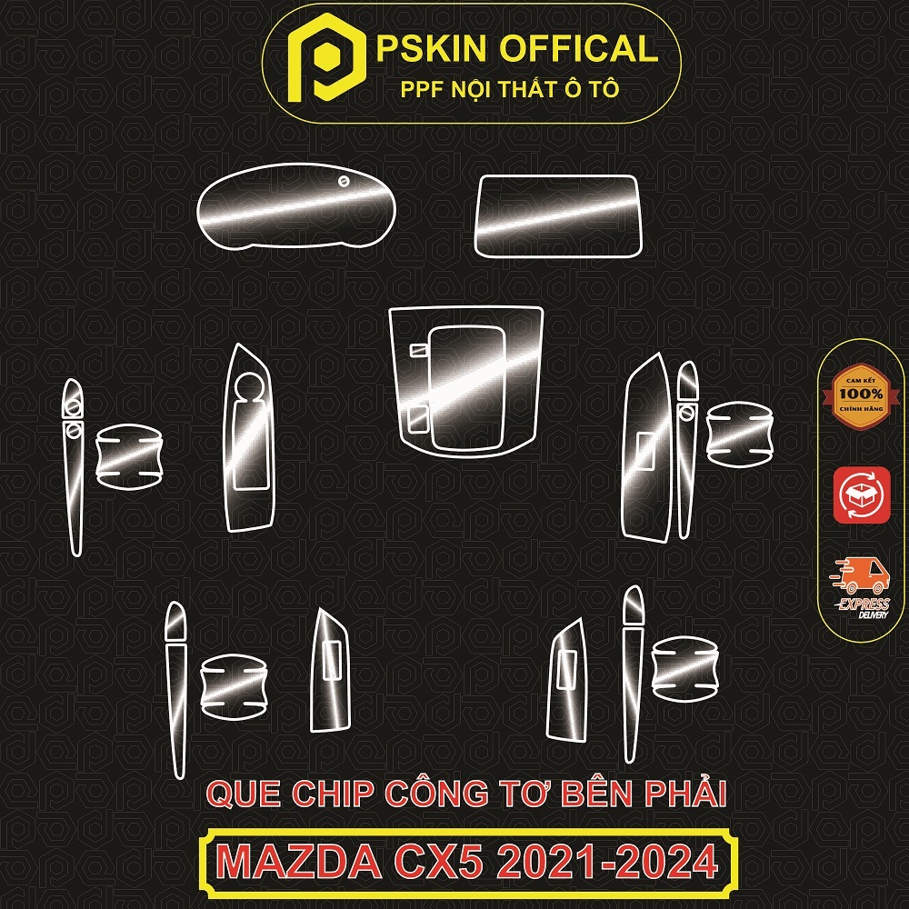 [ Mazda CX5 2018-2026 ]Bộ dán PPF nội thất CX5 2018-2026 T-Home&More