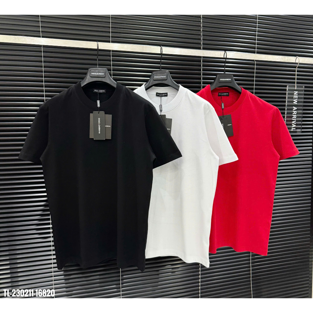 [DEAL MỞ BÁN] Áo Phông DG Trơn Chất Cotton 280gsm Cao Cấp Dày Dặn, Form Unisex Nam Nữ | Dendi Store 