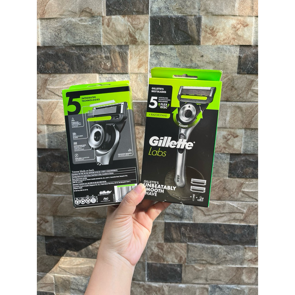 1 Hộp Dao cạo râu tẩy tế bào Gillette Labs .