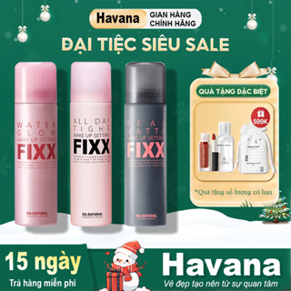 Xịt Khóa Makeup Fixx So Natural Từng Loại Da AllDay Tight - Real Matte - Water Glow Makeup