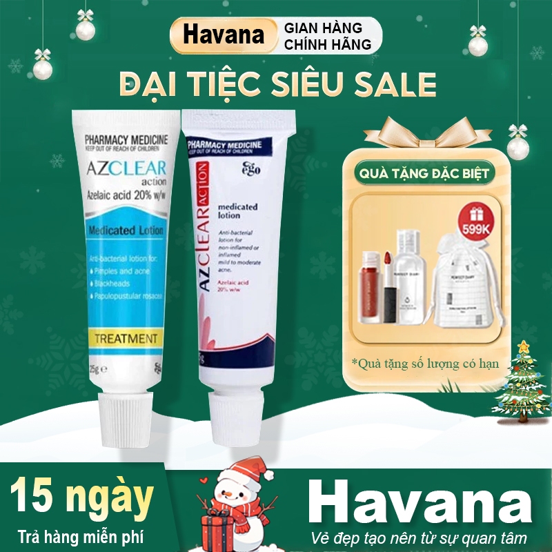 Kem đa năng Azclear Bielenda Action Lotion 20% Azelaic Acid 25gr