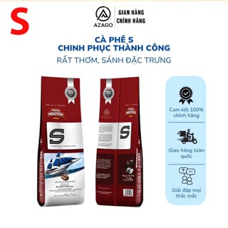    S   1Kg Cà Phê Chữ S Chinh Phục Trung Nguyên Legend Rang Xay - AZAGO 