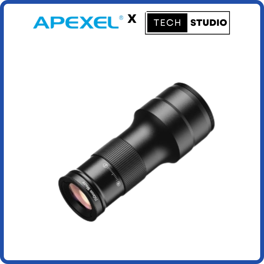 APL-TM6 Ống kính Apexel TeleMacro Zoom 6X Ống kính Telephoto & Macro 2 TRONG 1