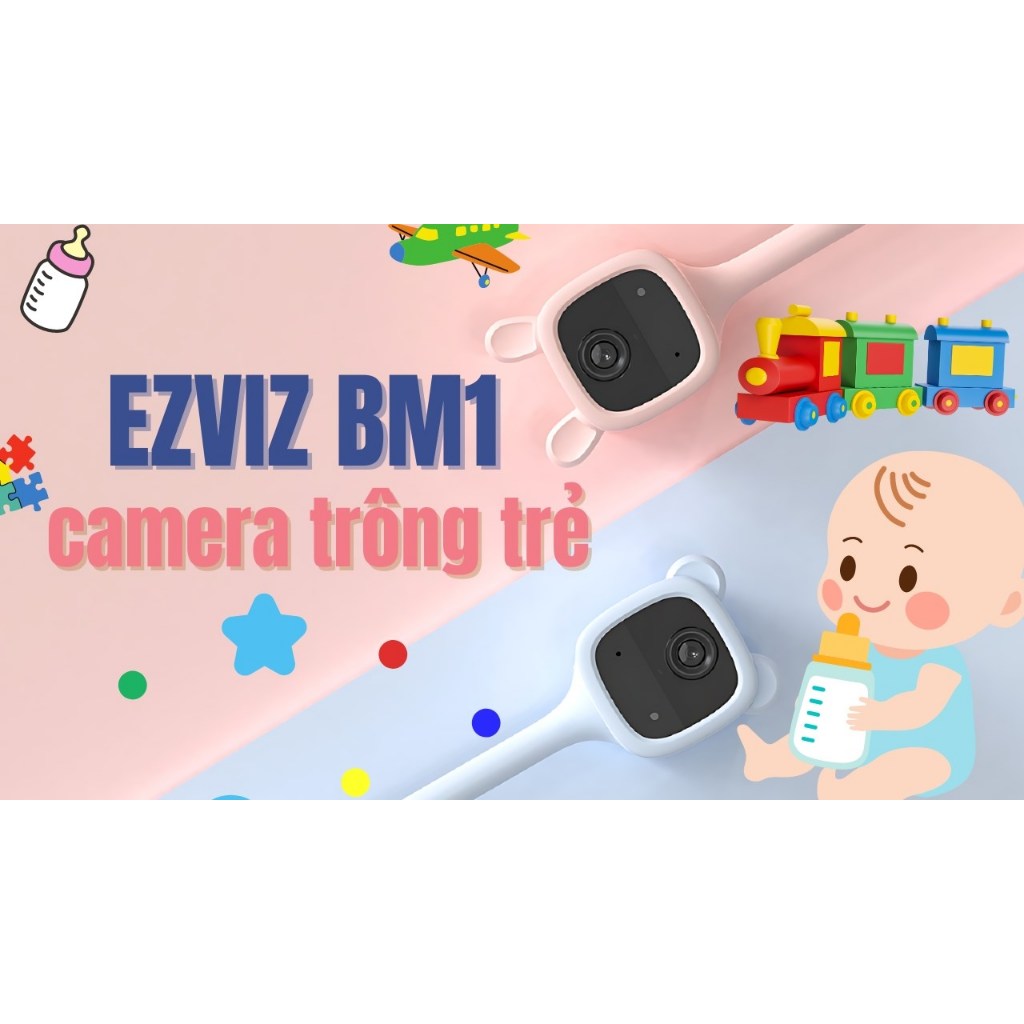 Camera IP EZVIZ BM1 2MP (Kẹp nôi – Trông trẻ)