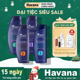  Dầu Gội Ngăn Ngừa Gàu Head & Shoulders Clinical Strength 400ml - Hàng Mỹ 