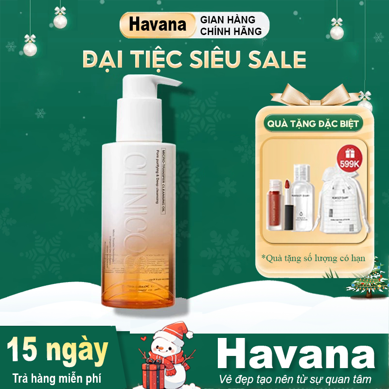 Dầu Tẩy Trang Clinicos Micro-transfer Cleansing Oil 150ml