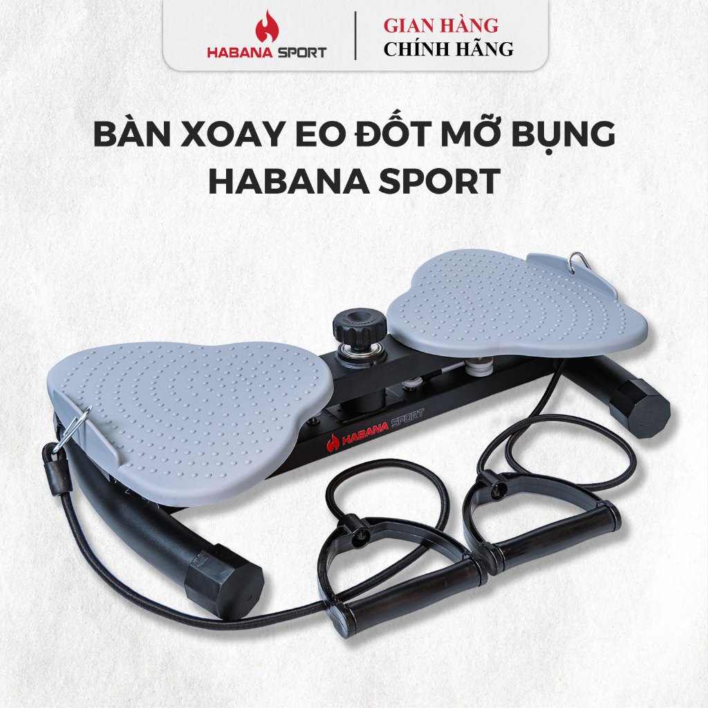 Bàn Xoay Eo Giảm Cân, Tập Bụng, Massage Chân – Habana Sport
