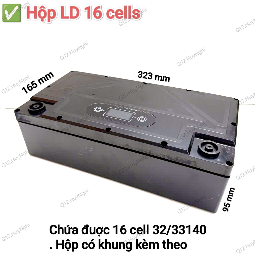 Hộp LD16: Để Được 16 cell  32140 /33140, Có Khung Kèm Theo
