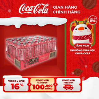  Lốc 24 Lon Nước Giải Khát Tăng Lực Monster Pipeline Punch 355ml Lon Coca-Cola Official Store Sale 15.12_SP 