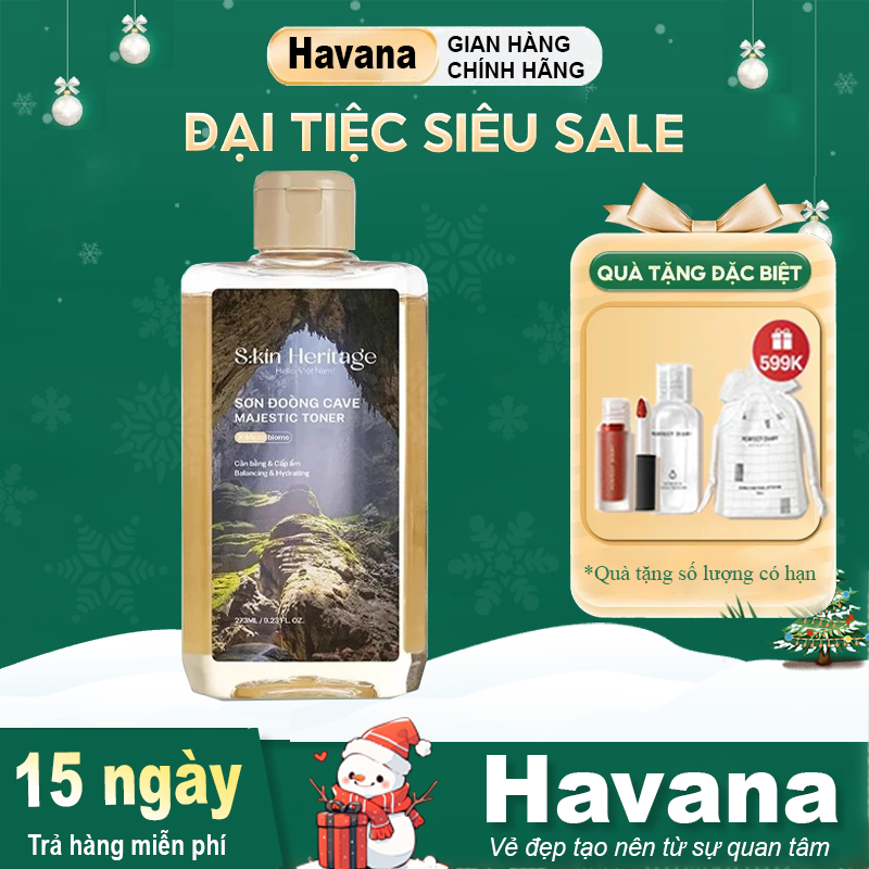 Toner Sơn Đoòng Skin Heritage Cấp Ẩm Và Phục Hồi Cho Da 273ml