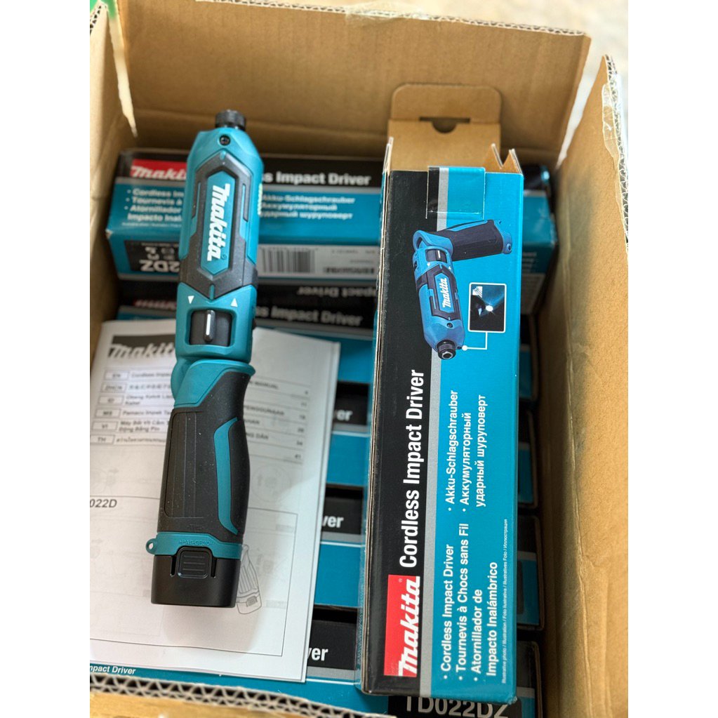 Vít gập Makita TD022DZ new chính hãng ( thân máy)