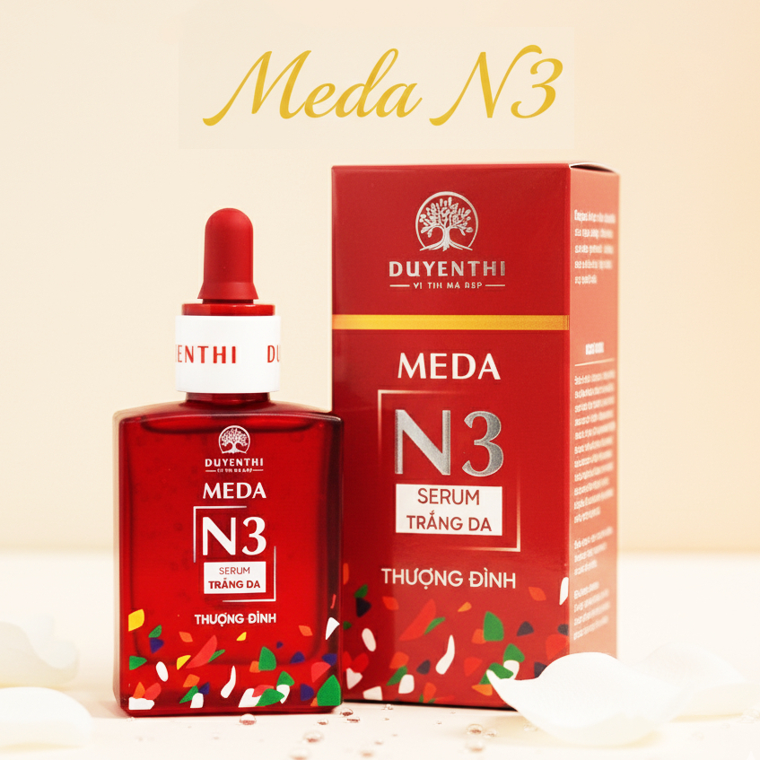Serum Xóa Nám Meda N3 Duyên Thị - Bách Y Sâm Mẫu Mới Đặc Biệt Thượng Đình