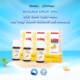  Combo 3 lọ Men vi sinh BioGaia ProTectis Drops cải thiện hệ tiêu hóa xuất xứ Thụy Điển dung tích 5ml 
