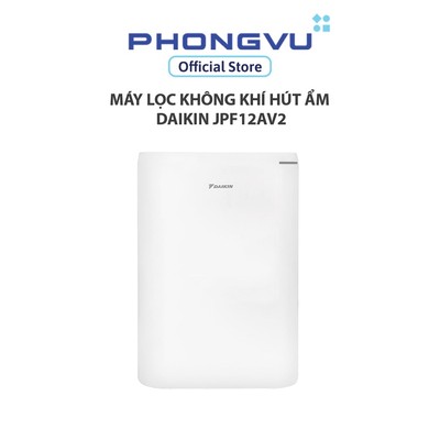 Máy Lọc Không Khí Hút Ẩm Daikin JPF12AV2 - Lọc không khí và Hút ẩm, Khử mùi, Bảo vệ sức khỏe - Bảo hành 12 tháng