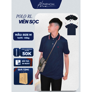  Áo Polo Ralph Lauren Thêu Ngựa Phối Sọc QC Cao Cấp - Vải Cá Sấu Gai Thanh Lịch Sang Trọng - PHENOM 