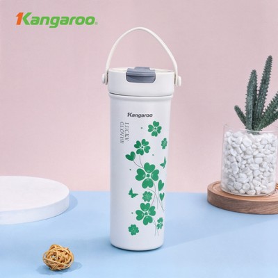 Bình giữ nhiệt Kangaroo KGVB6F dung tích 600ml inox 304 có quai xách - 5 phiên bản hiện đại