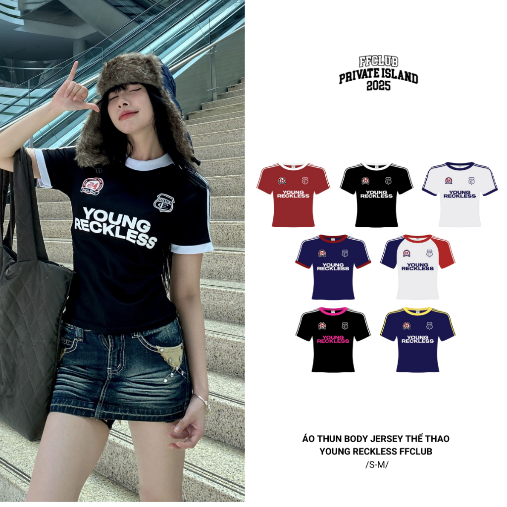 ÁO THUN BODY JERSEY THỂ THAO YOUNG RECKLESS FFCLUB MIX