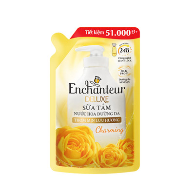 [GIFT] 1 Túi sữa tắm Enchanteur hương nước hoa 450g (Charming / Sensation)