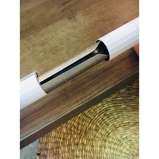 thanh NHÔM treo rèm 3m-4m đầy đủ phụ kiện hàng cao cấp